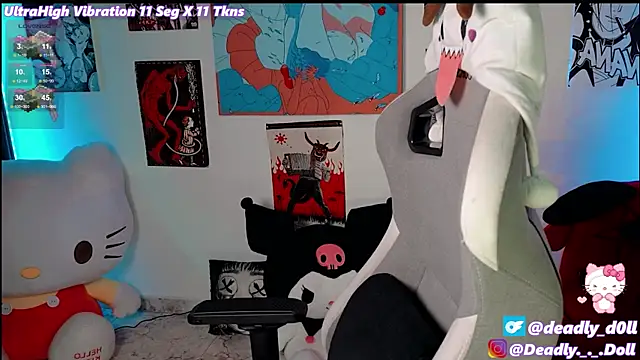 Deadly Doll online show from January 27, 2025, 2:31 am