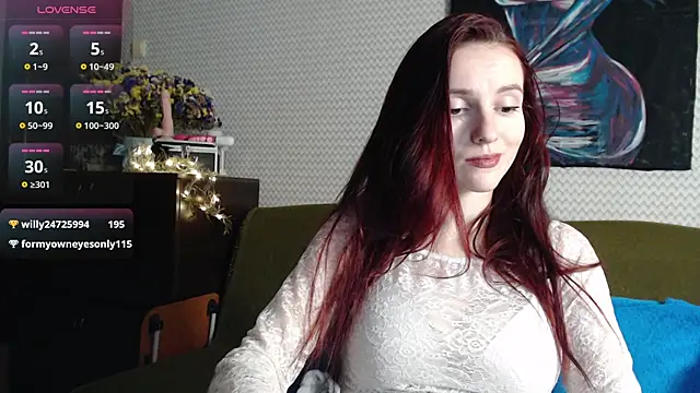 KaoriFox online show from January 12, 2025, 8:14 pm