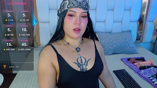 valkiria moore online show from December 5, 2025, 7:55 pm