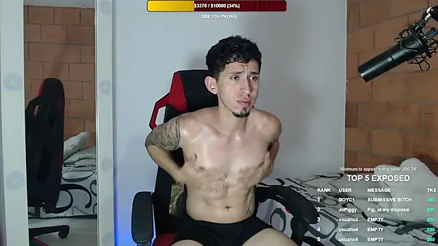 stevenSEX123 online show from April 23, 2026, 3:46 am