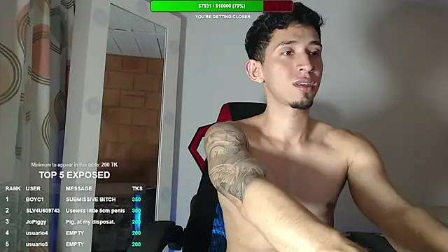 stevenSEX123 online show from July 19, 2026, 6:37 pm