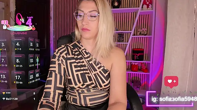 sofiah  online show from February 26, 2026, 5:24 pm