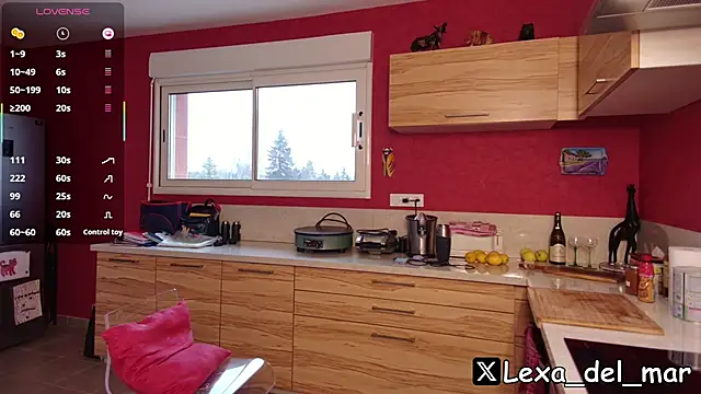 Lexa del mar online show from February 24, 2026, 9:10 am