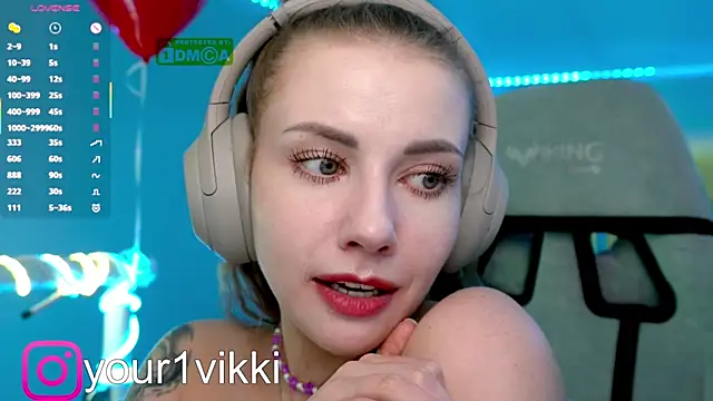 Snapshot of Vikki_Cheese chatting on February 13, 2025, 10:34 am Vikki Cheese online show from February 13, 2025, 10:34 am