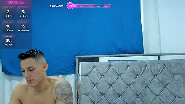 Muscle King Cum online show from March 3, 2025, 1:01 pm