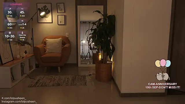 JulietteDee online show from September 15, 2025, 10:10 pm