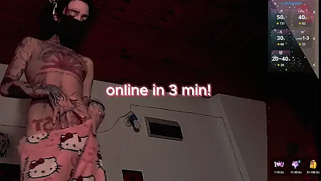 Hanako Jentoru online show from June 26, 2026, 8:47 pm