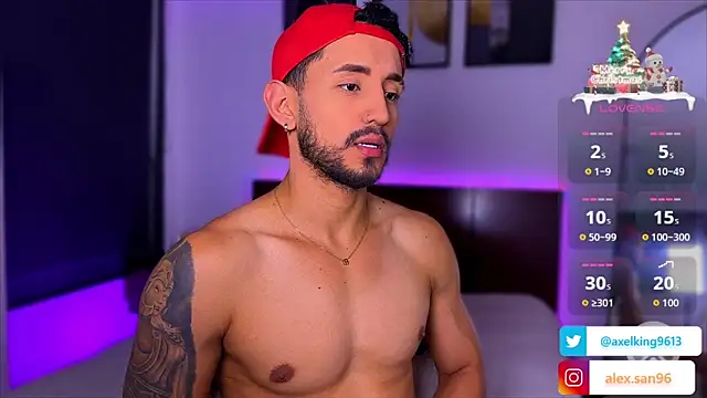 AxelKing1326 online show from December 3, 2025, 9:25 pm