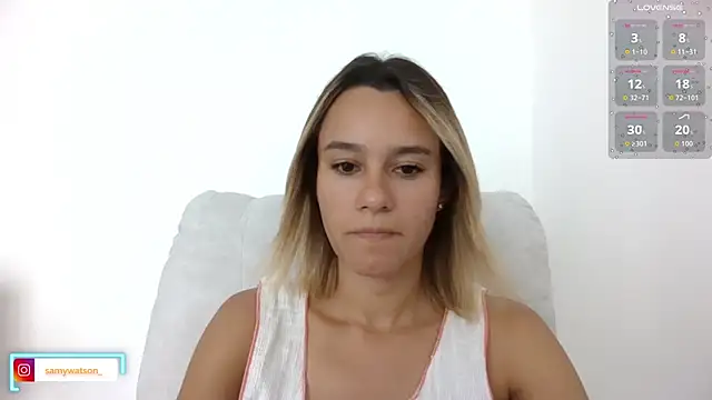 SamanthaWatson online show from February 11, 2026, 10:20 pm