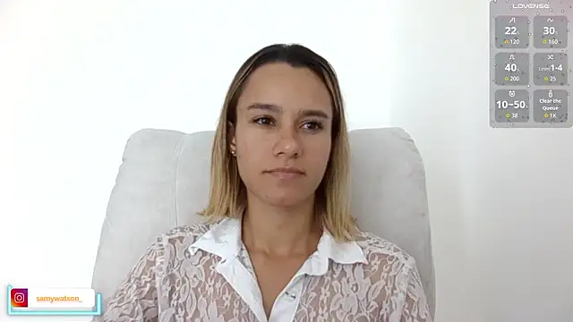 SamanthaWatson online show from February 10, 2026, 9:03 pm