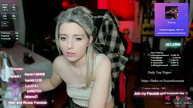 Snapshot of Lisaonthemoon chatting on February 27, 2025, 9:58 pm Lisaonthemoon online show from February 27, 2025, 9:58 pm