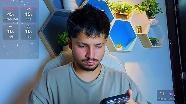 Issac james  online show from March 10, 2026, 7:40 pm