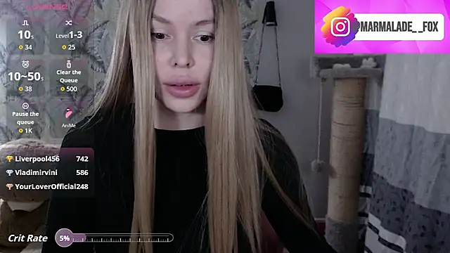 Snapshot of Marmalade_Fox chatting on March 17, 2026, 3:59 pm Marmalade Fox online show from March 17, 2026, 3:59 pm