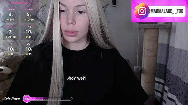 Snapshot of Marmalade_Fox chatting on March 13, 2026, 2:33 pm Marmalade Fox online show from March 13, 2026, 2:33 pm