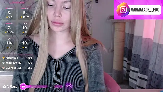 Snapshot of Marmalade_Fox chatting on March 29, 2026, 5:31 am Marmalade Fox online show from March 29, 2026, 5:31 am