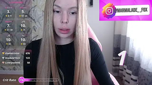 Snapshot of Marmalade_Fox chatting on April 18, 2026, 4:15 am Marmalade Fox online show from April 18, 2026, 4:15 am