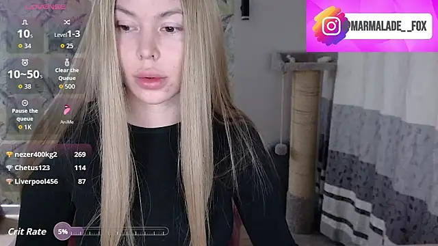 Snapshot of Marmalade_Fox chatting on March 27, 2026, 7:15 pm Marmalade Fox online show from March 27, 2026, 7:15 pm