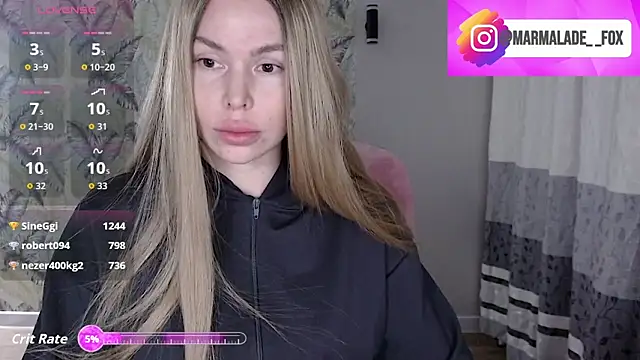 Snapshot of Marmalade_Fox chatting on April 6, 2026, 3:57 pm Marmalade Fox online show from April 6, 2026, 3:57 pm