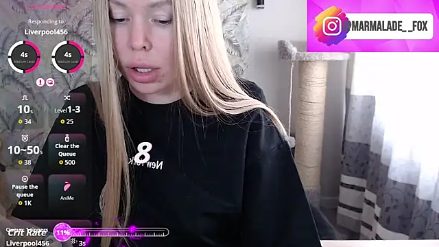 Snapshot of Marmalade_Fox chatting on March 28, 2026, 7:20 am Marmalade Fox online show from March 28, 2026, 7:20 am