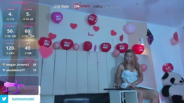 Snapshot of _karime_ chatting on February 14, 2025, 8:26 pm karime online show from February 14, 2025, 8:26 pm