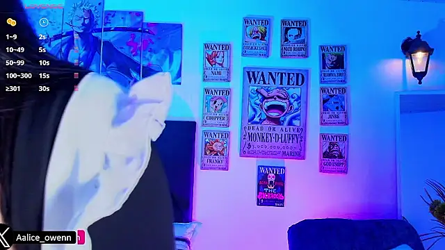 Aliceowenn online show from January 12, 2026, 12:28 am