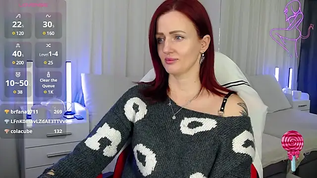 Snapshot of ElisaJane chatting on February 5, 2025, 4:06 am ElisaJane online show from February 5, 2025, 4:06 am