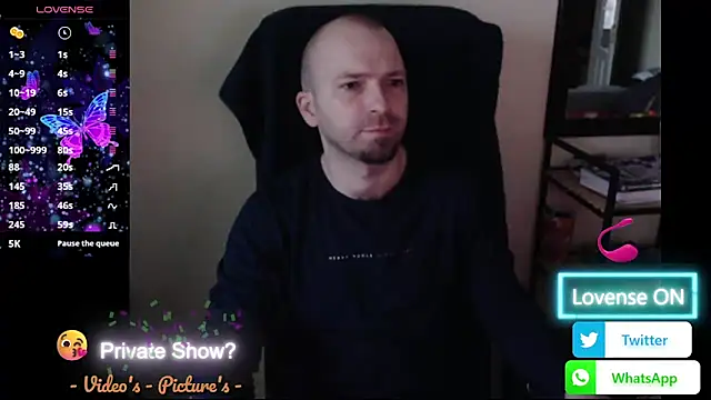 RealManHaveHairy online show from May 22, 2026, 5:55 pm