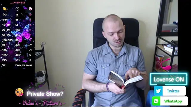 RealManHaveHairy online show from May 9, 2026, 6:28 am