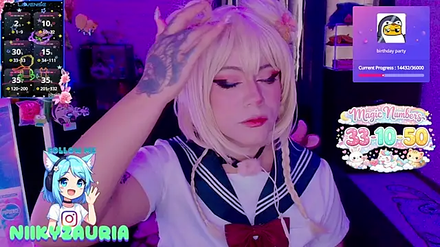  niiky online show from April 8, 2026, 11:22 am