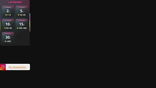 Anny osorio online show from October 28, 2025, 7:24 pm