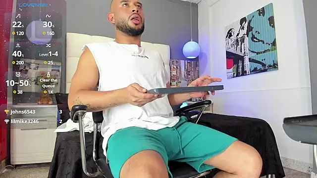 Snapshot of THIAGOXBIG chatting on March 9, 2025, 8:40 am THIAGOXBIG online show from March 9, 2025, 8:40 am