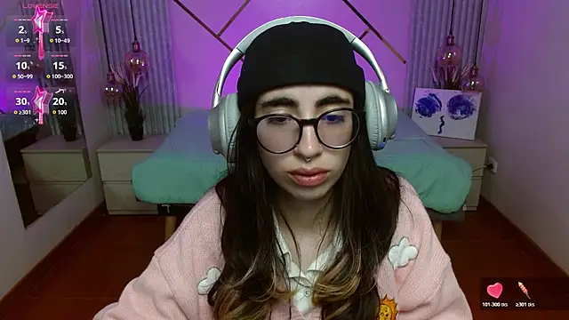 LenaRoses online show from February 17, 2026, 8:50 pm