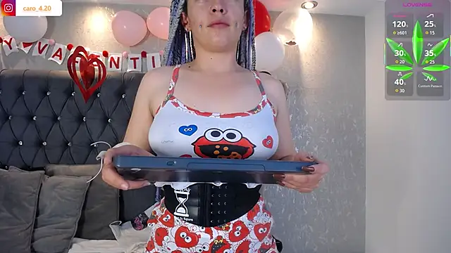 CaroFisher online show from February 22, 2026, 9:55 am