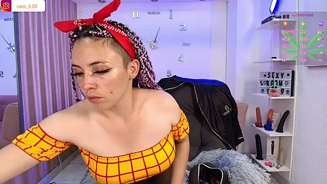 Snapshot of CaroFisher chatting on November 23, 2025, 12:48 pm CaroFisher online show from November 23, 2025, 12:48 pm