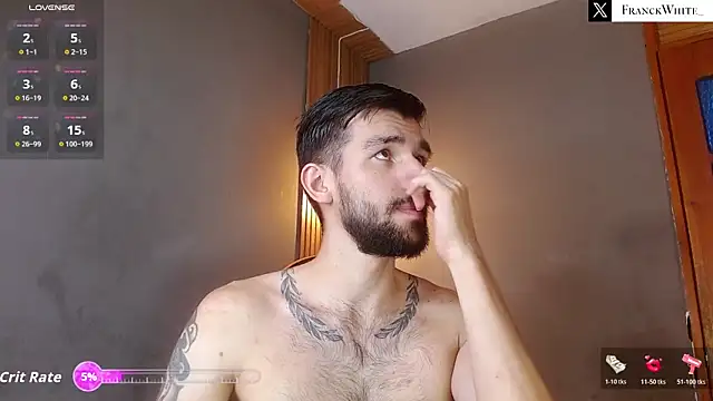 Mr WhiteCock online show from May 16, 2026, 6:18 pm