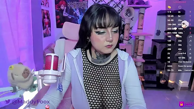 Snapshot of MaddyFooxx chatting on July 25, 2026, 11:00 pm MaddyFooxx online show from July 25, 2026, 11:00 pm