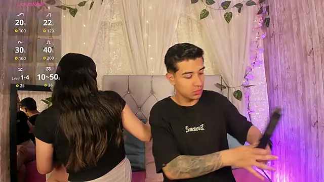 BradLovEmma  online show from October 12, 2025, 9:10 am