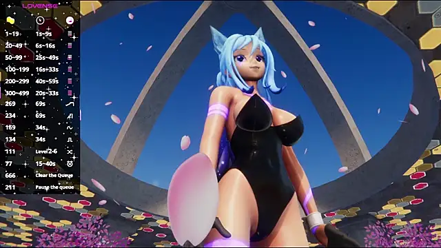 ElfieLove online show from October 12, 2025, 5:14 pm