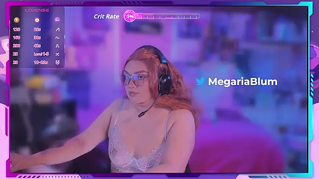 MegariaB online show from March 7, 2026, 4:30 am