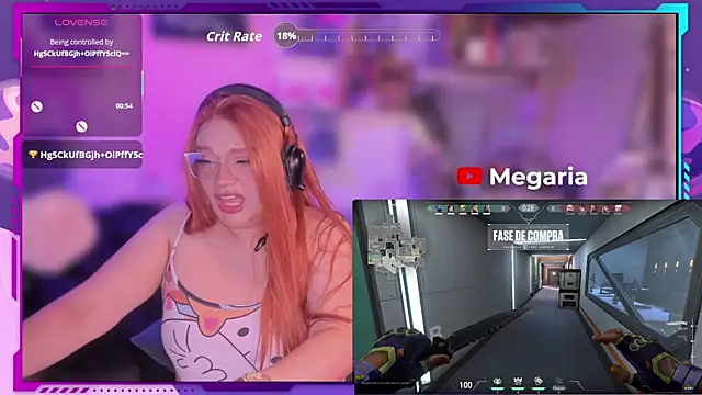 MegariaB online show from December 18, 2025, 4:28 am