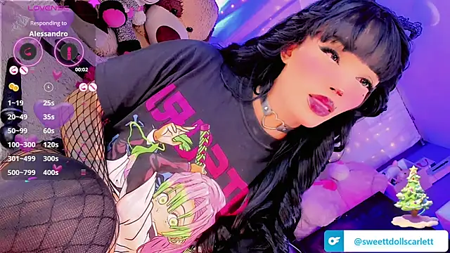 sweettdoll scarlett online show from December 11, 2024, 6:31 pm