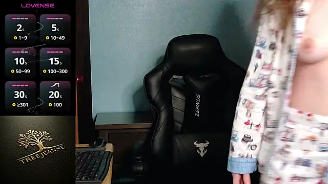 TreeJeanne online show from March 3, 2026, 11:45 pm