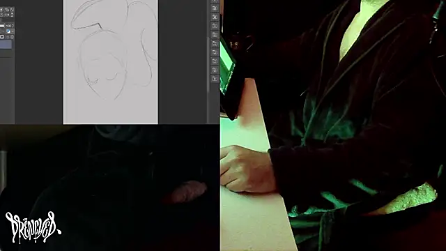 Snapshot of DrenchedArt chatting on February 11, 2025, 2:46 pm DrenchedArt online show from February 11, 2025, 2:46 pm
