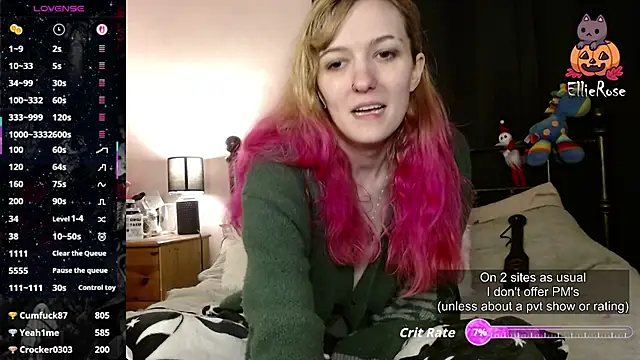 Snapshot of EllieeRose chatting on March 15, 2026, 3:46 am EllieeRose online show from March 15, 2026, 3:46 am