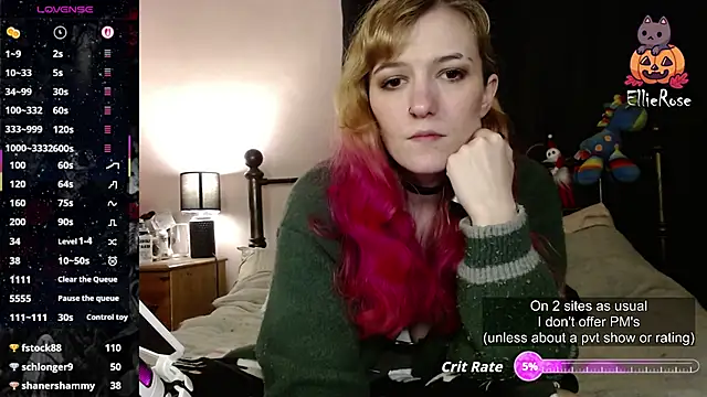 Snapshot of EllieeRose chatting on March 14, 2026, 3:56 am EllieeRose online show from March 14, 2026, 3:56 am