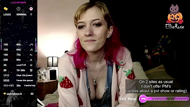 Snapshot of EllieeRose chatting on March 6, 2026, 10:49 pm EllieeRose online show from March 6, 2026, 10:49 pm