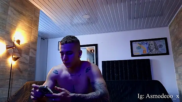 AsmodeoCox online show from October 12, 2025, 8:43 pm