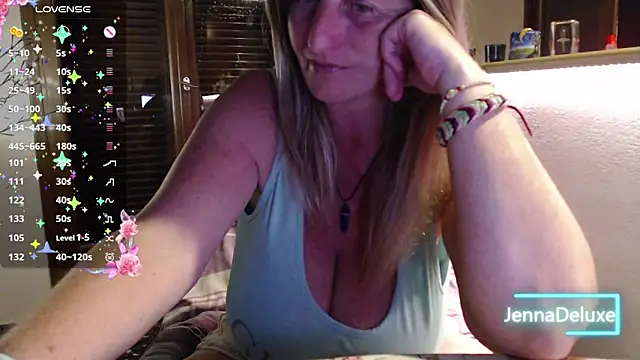 Snapshot of JennaDeluxe chatting on May 28, 2026, 7:53 pm JennaDeluxe online show from May 28, 2026, 7:53 pm