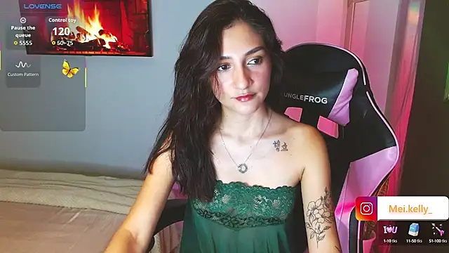 Mei Kelly online show from September 14, 2025, 12:55 am