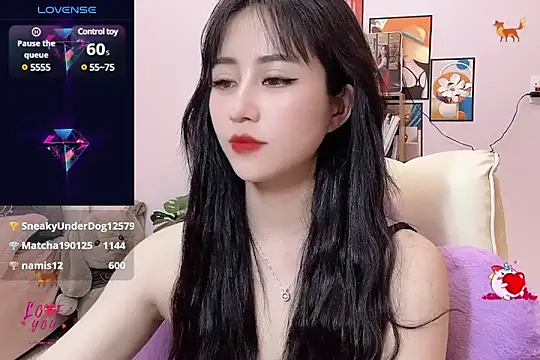 Snapshot of _LLisa_ chatting on March 2, 2025, 1:15 am LLisa online show from March 2, 2025, 1:15 am